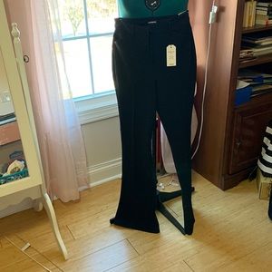 Express black flare pants